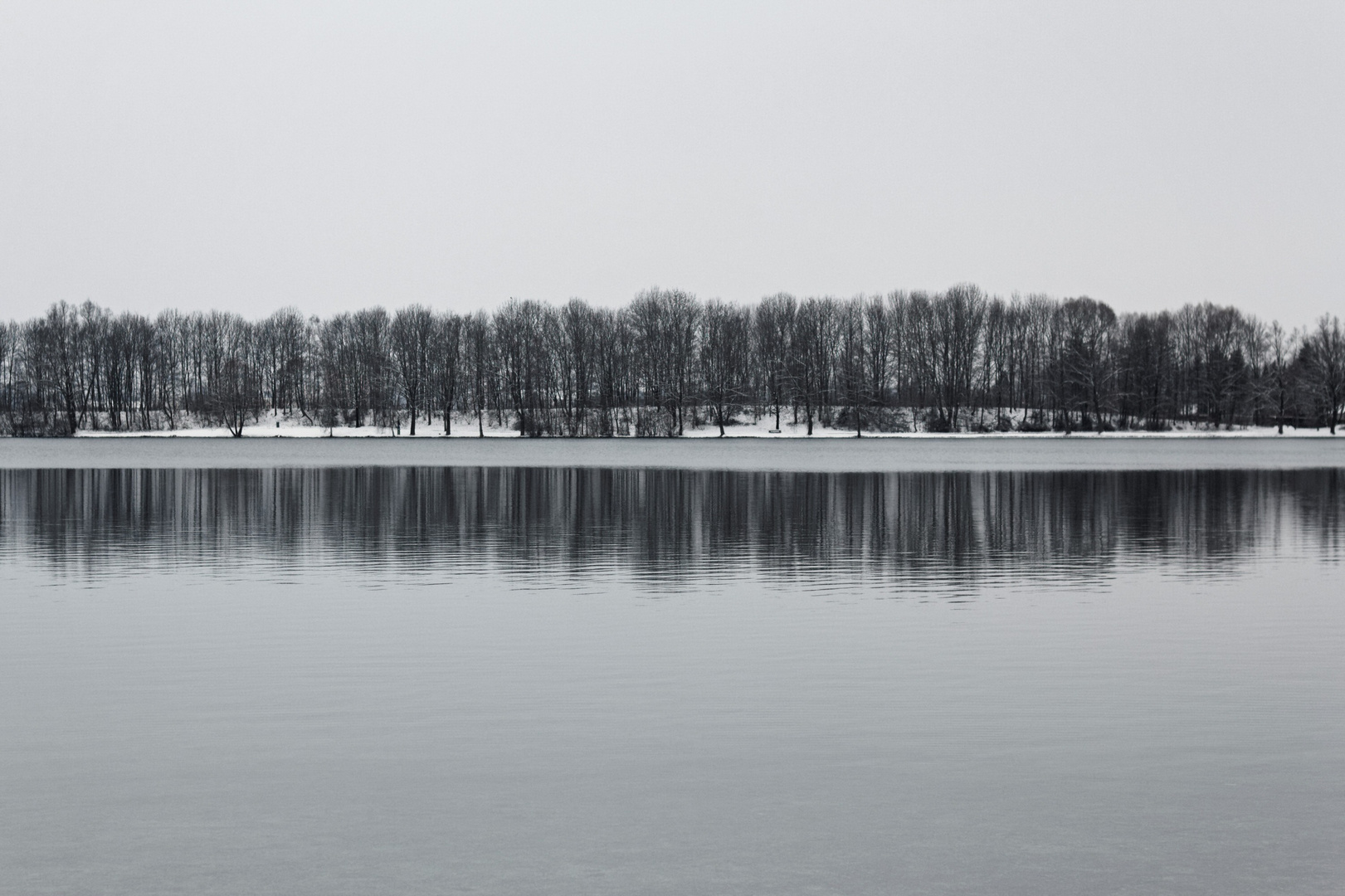 Oben wie unten - grau in grau