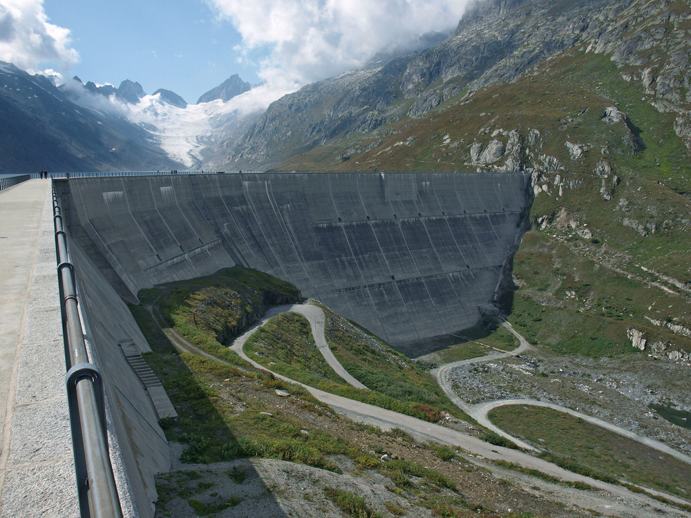 Oberaar-Staumauer