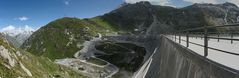 Oberaarsee Staumauer