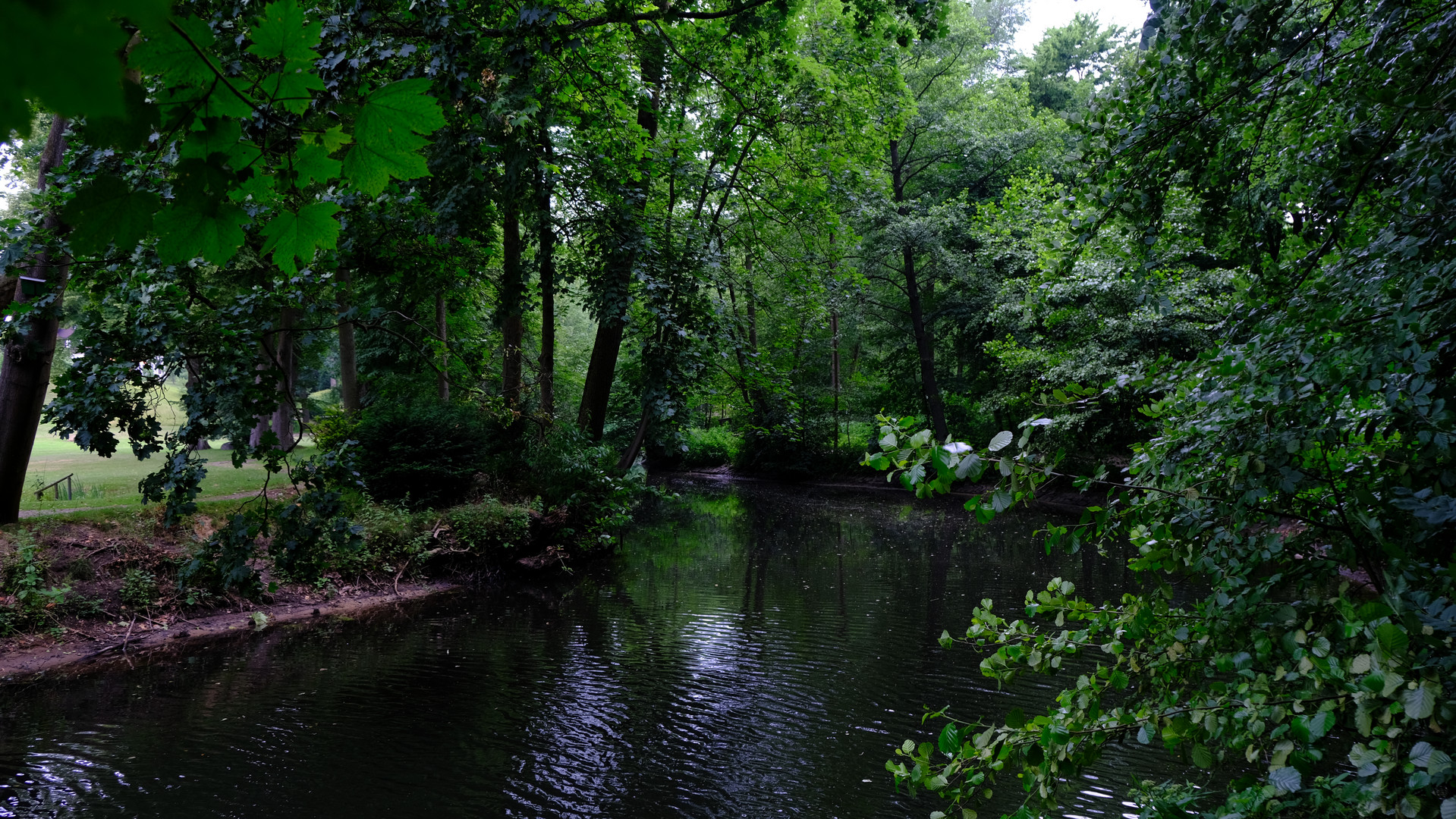 Oberalsterlauf in Poppenbüttel