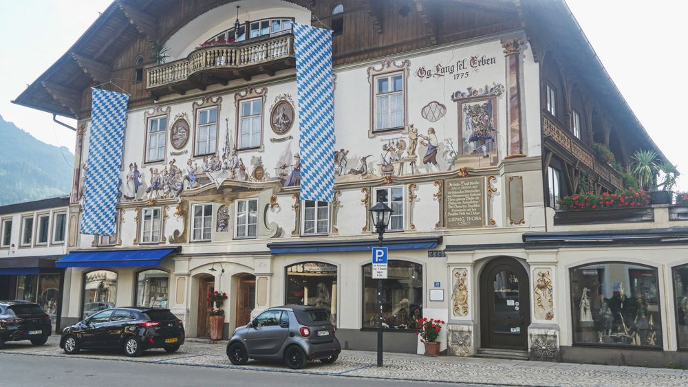 Oberammergau Geburtshaus von Ludwig Thoma