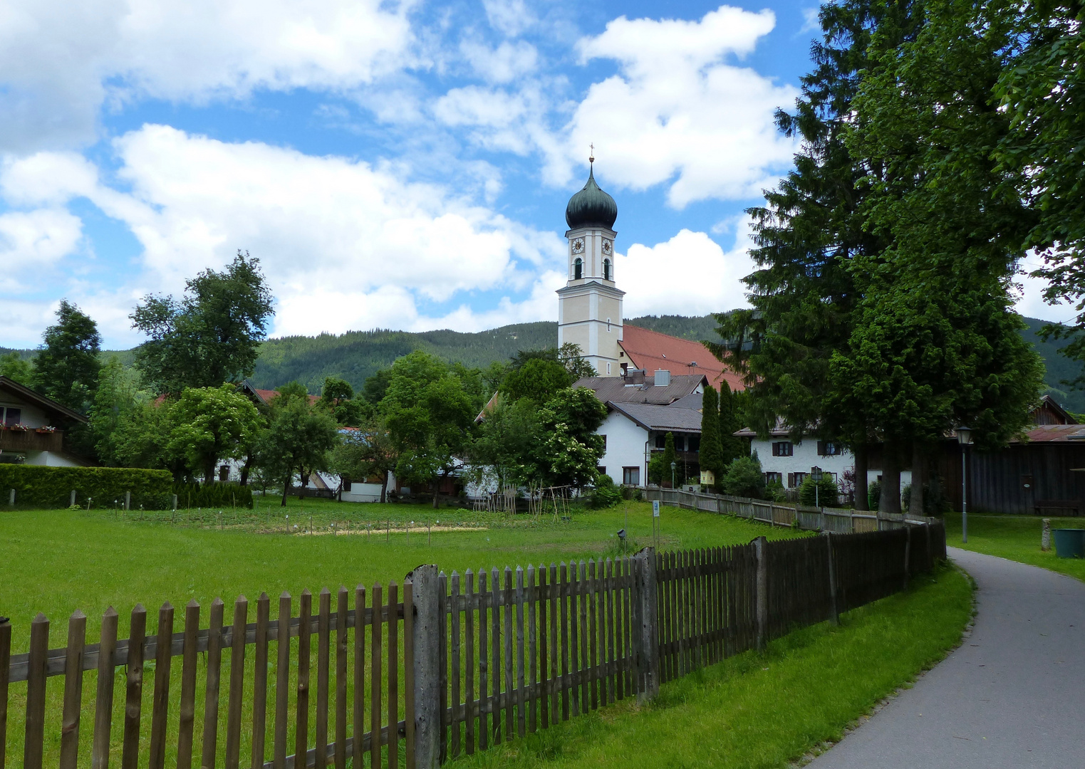 Oberammergau - Kirche St. Peter und Paul