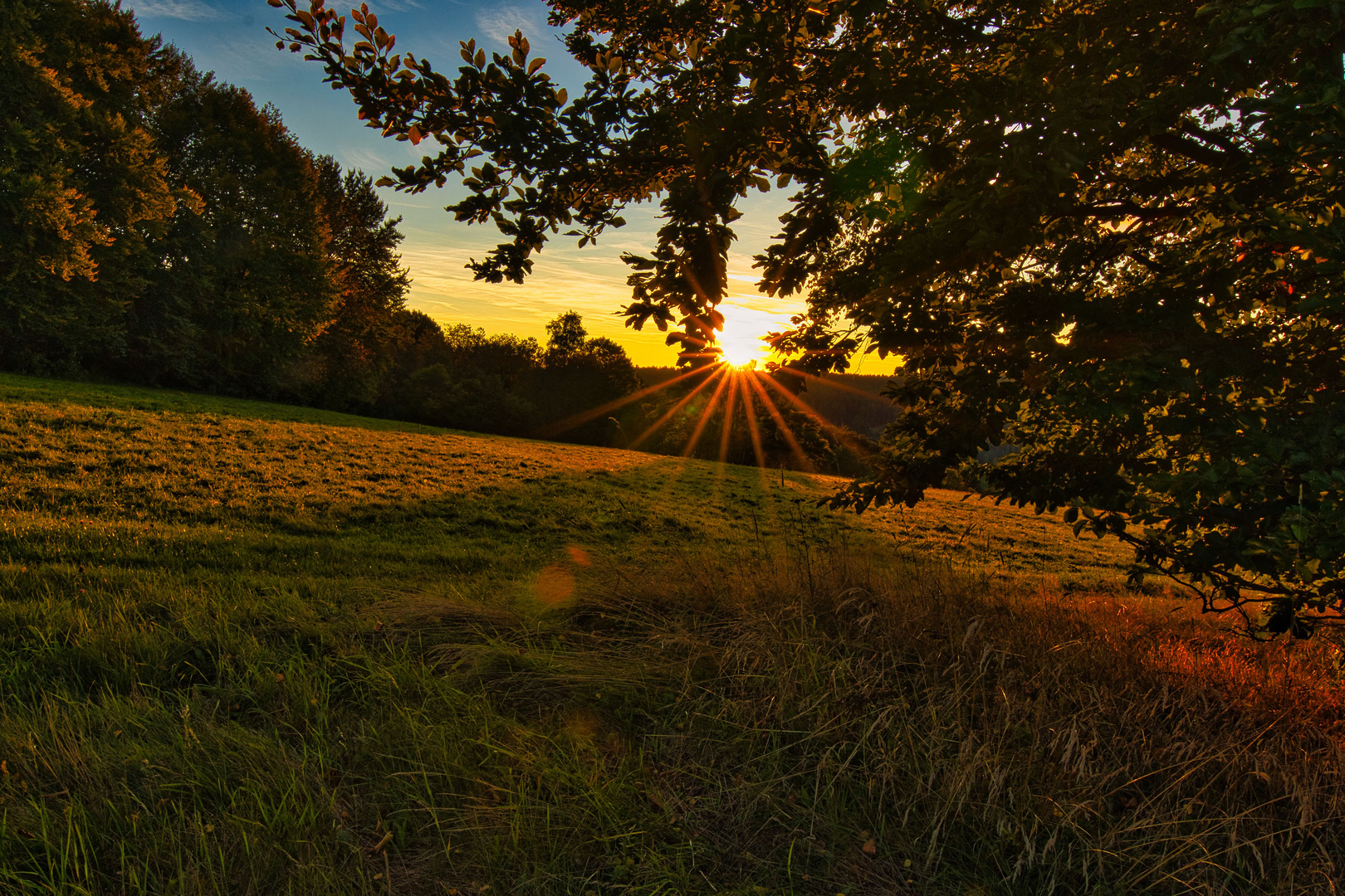 Oberbacher Sonnenuntergang