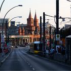 oberbaum im abendlicht