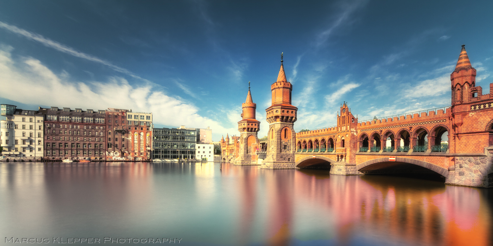 Oberbaumbrücke am Morgen