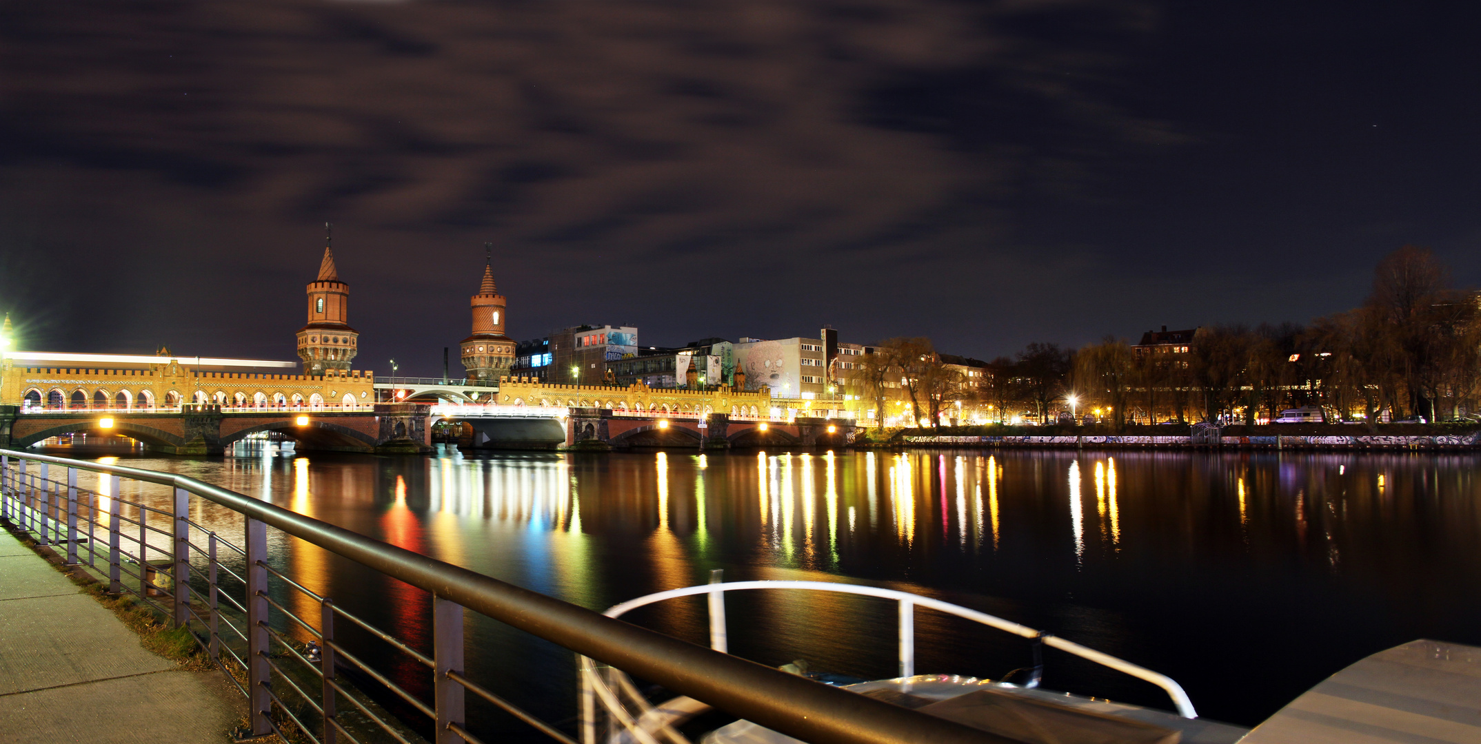 Oberbaumbrücke bei Nacht 2