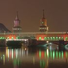 Oberbaumbrücke beim Festival of Light Berlin