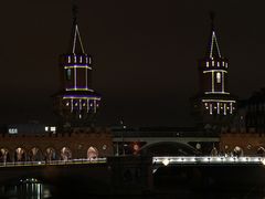 Oberbaumbrücke beim Festival of Lights 2013