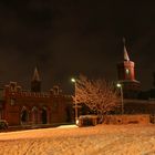 Oberbaumbrücke Berlin im Schnee