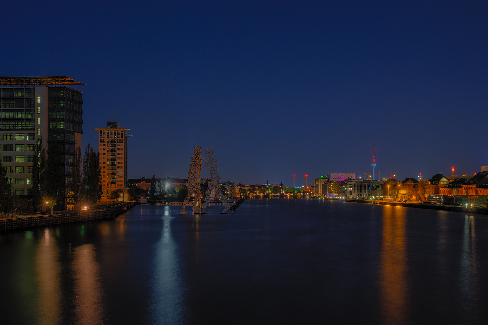 Oberbaumbrücke: Festival of Lights, 2017