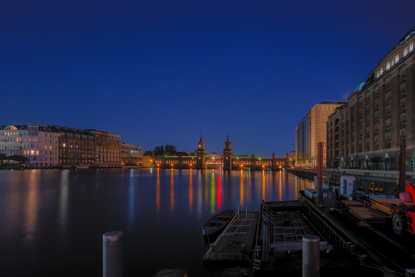 Oberbaumbrücke: Festival of Lights, 2017