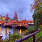 Oberbaumbrücke HDR Bild