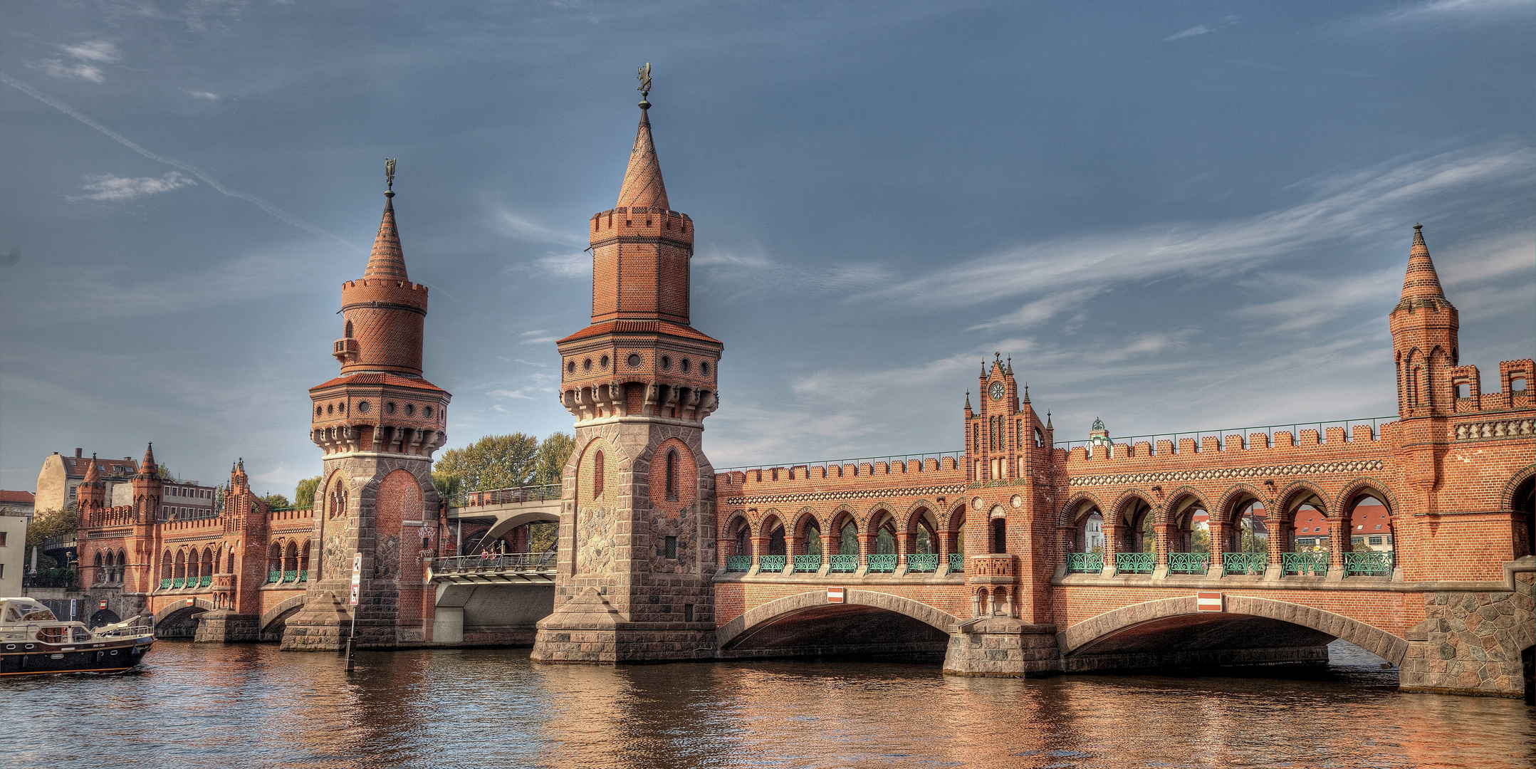 Oberbaumbrücke in Berlin