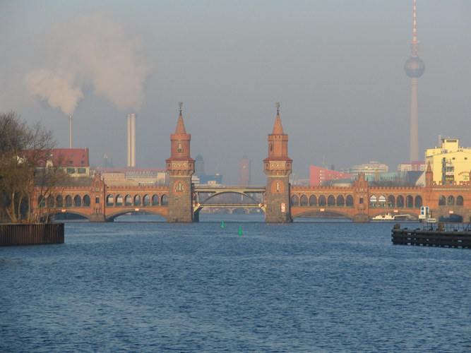 Oberbaumbrücke in Berlin