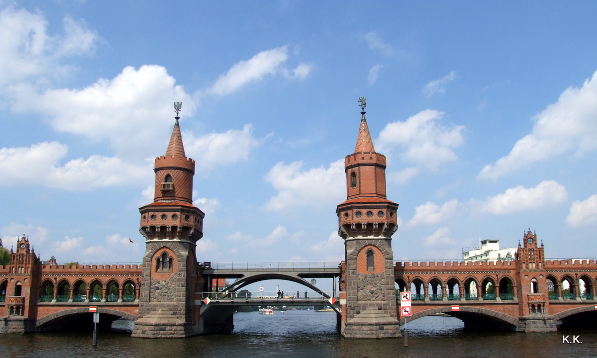 Oberbaumbrücke in Berlin Mitte