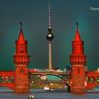 Oberbaumbrücke in Berlin Treptow