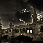 Oberbaumbrücke in S/w Sepia