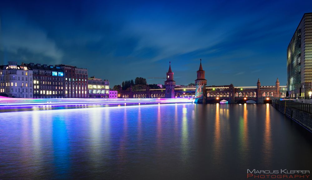 Oberbaumbrücke Lightstreams