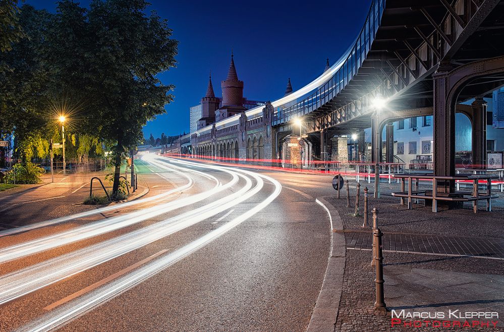 Oberbaumbrücke Lightstreams