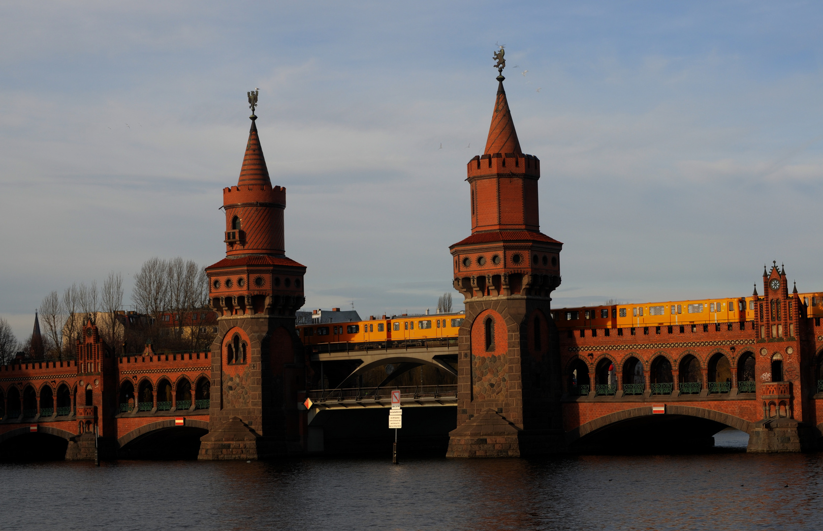 Oberbaumbrücke mit U-Bahn