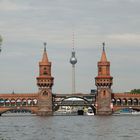 Oberbaumbrücke vom Wasser aus