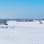 Oberbayern, im Schnee versunken