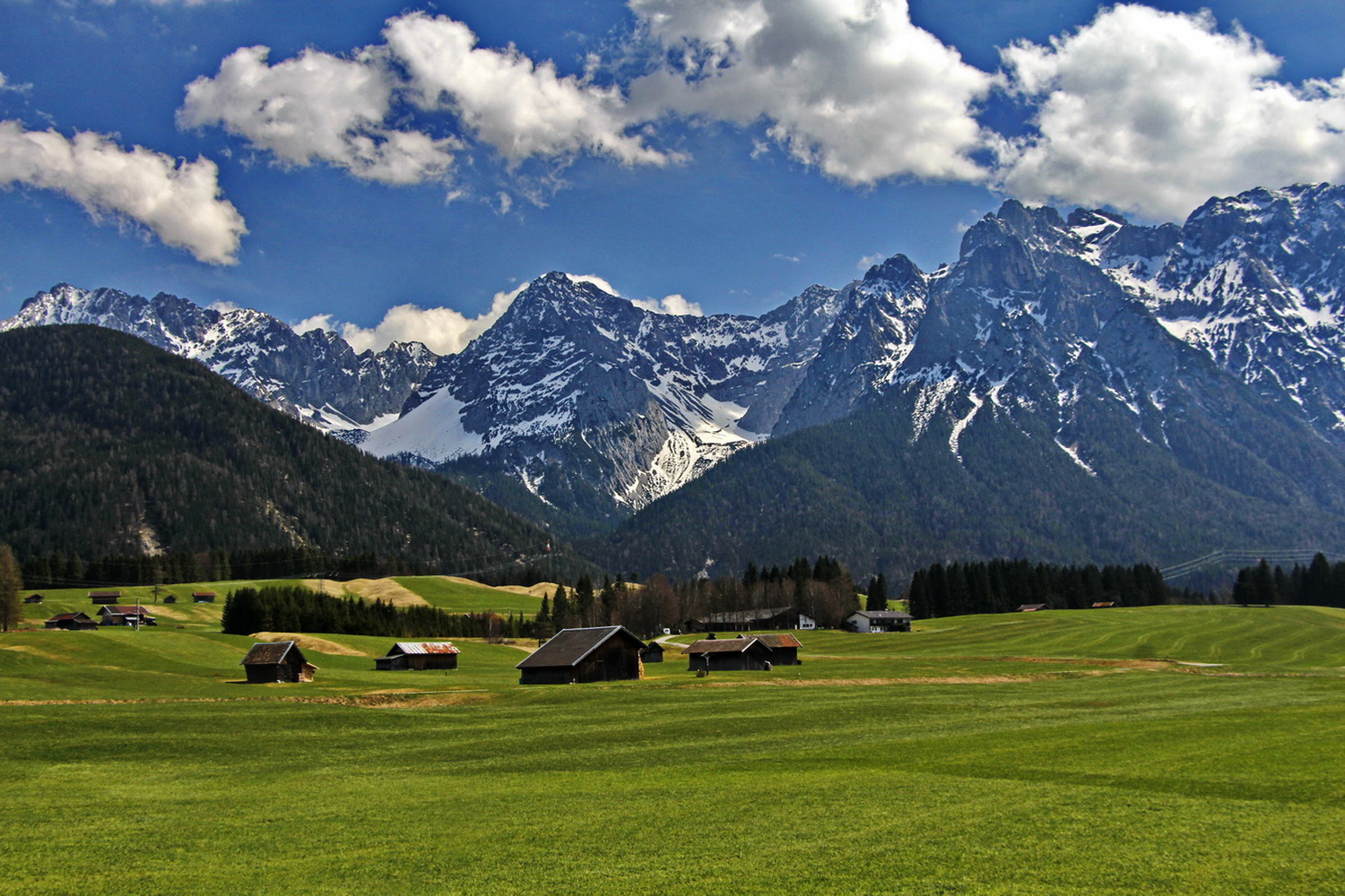 Oberbayrische Bilderbuch-Landschaft