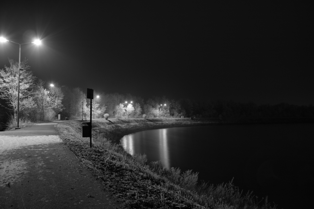 Oberbecken Happurg @ Night