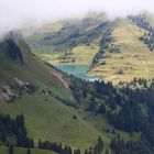 Oberblegisee von oben.