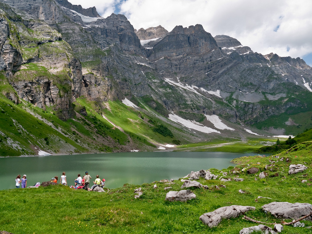 Oberblegisee zwei Stunden von Braunwald