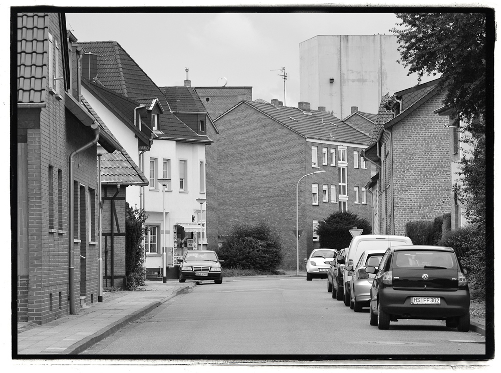 Oberbruch ohne Filter: Belderweg und Laakstraße