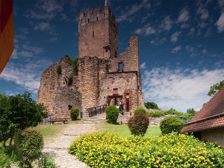 Oberburg der Burg Rötteln