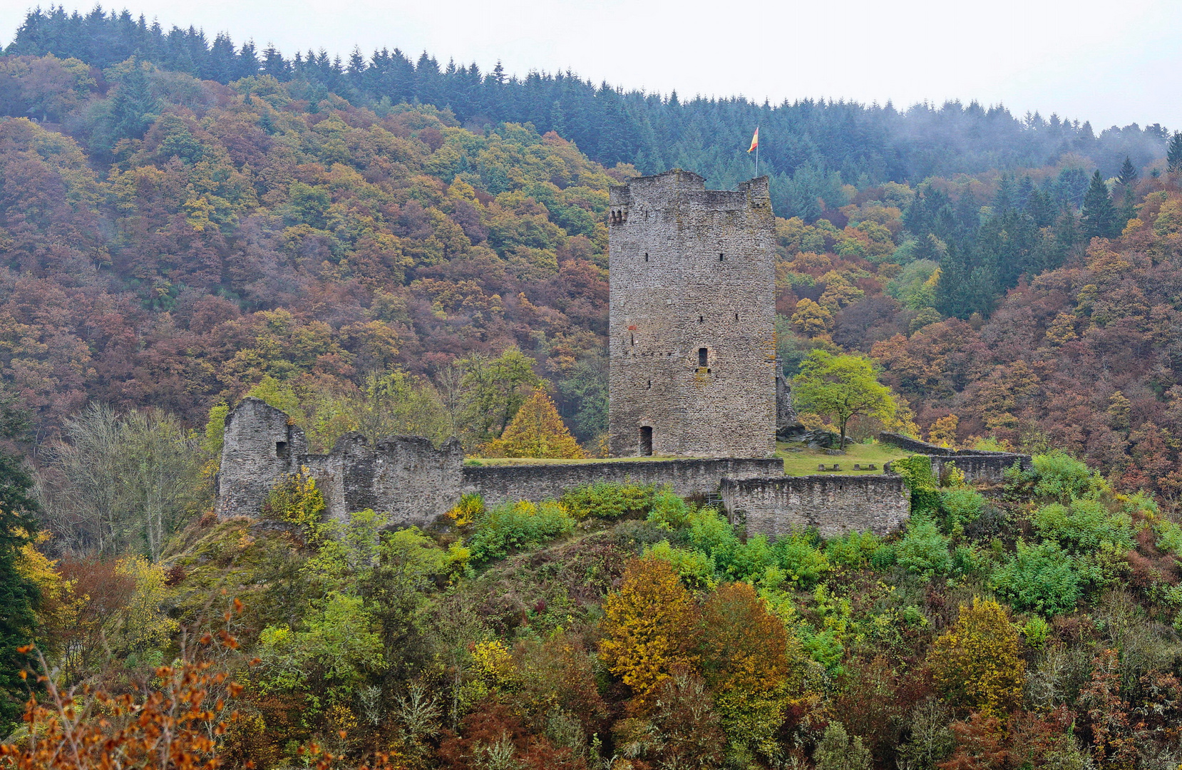 Oberburg in Manderscheid