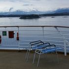 Oberdeck der MS Trollfjord