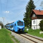 Obere Allgäubahn bei Wallmusried 21.5.2023