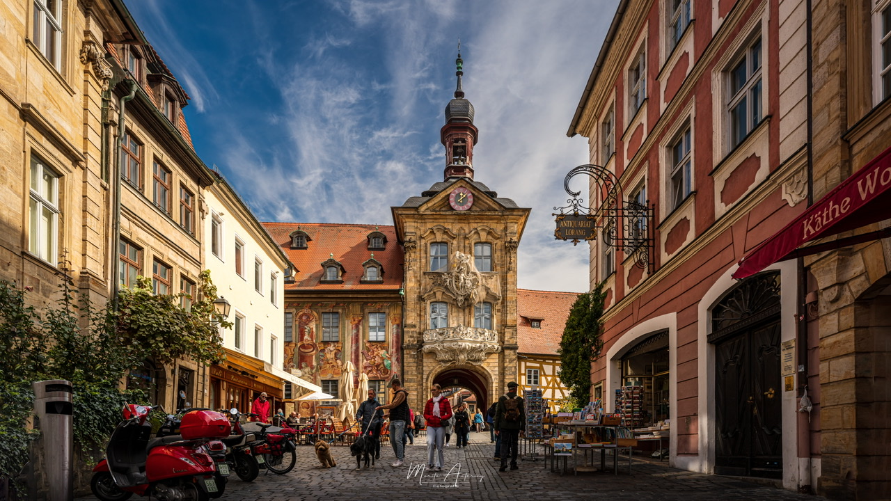 Obere Brücke in Bamberg 