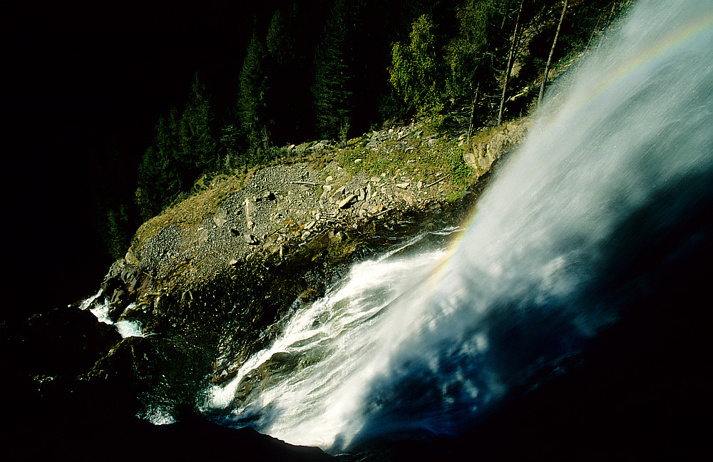 Obere Fallstufe des Stuibenfalls