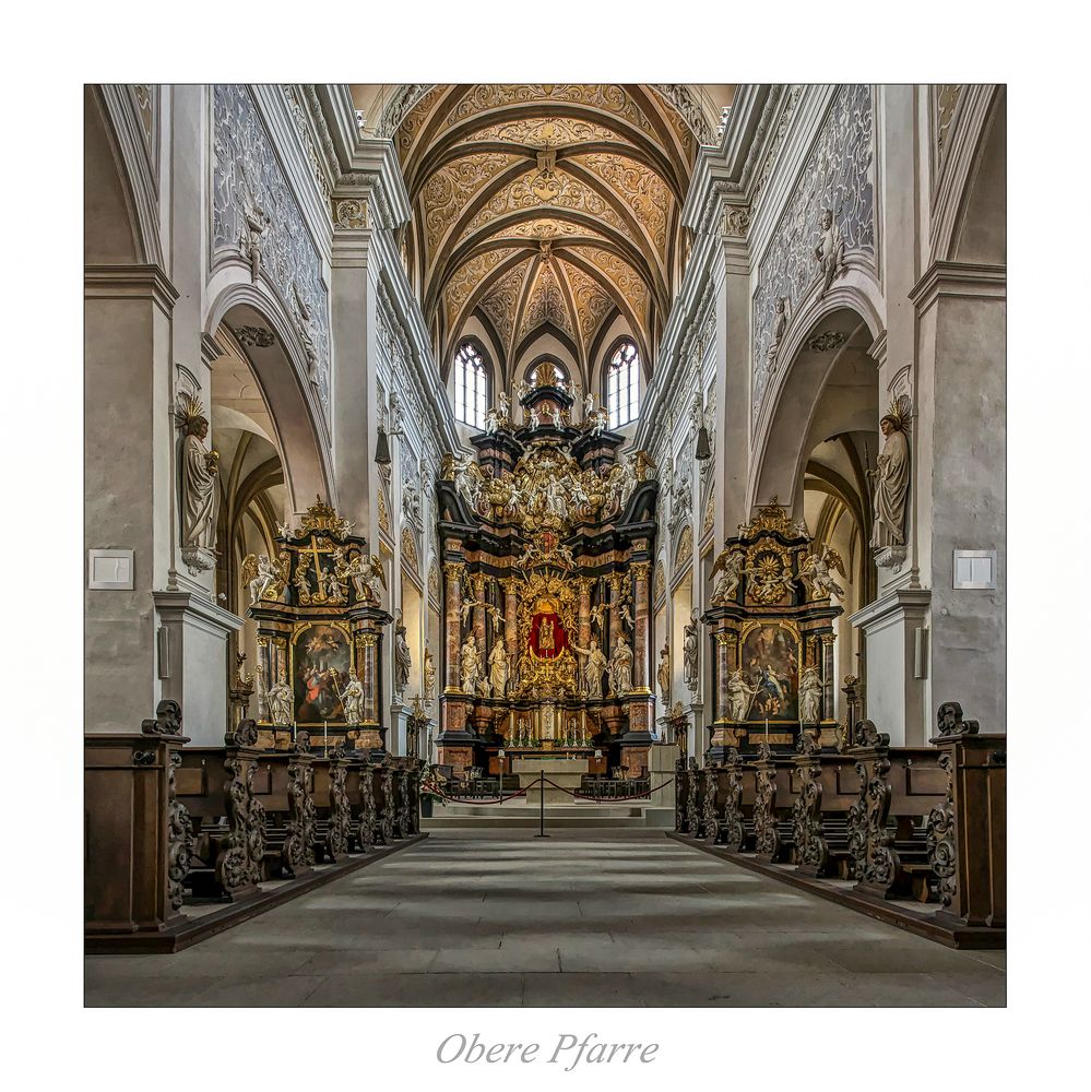 Obere Pfarre ( Bamberg ) " Gott zu Gefallen..."