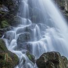 Obere Stufe des Zweribach-Wasserfalls