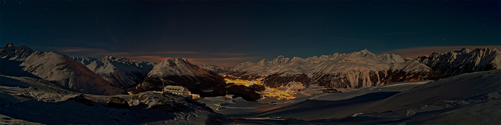 Oberengadin by Night