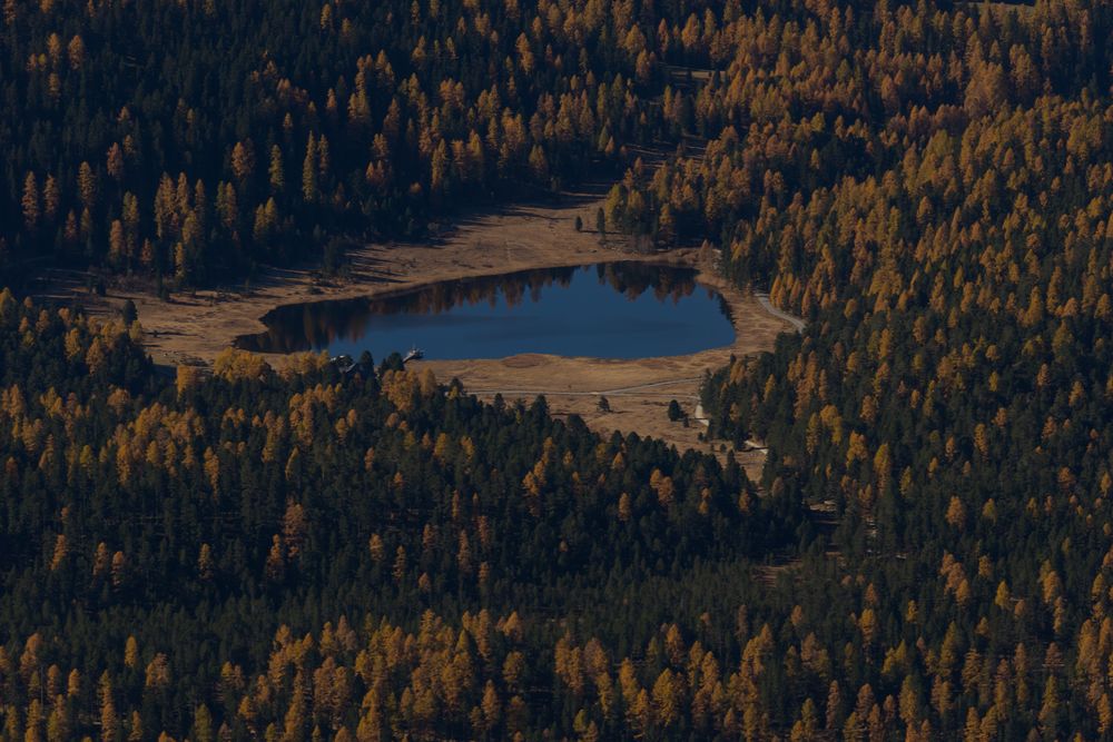 Oberengadin_Blick von Muottas Muragl_Stazersee