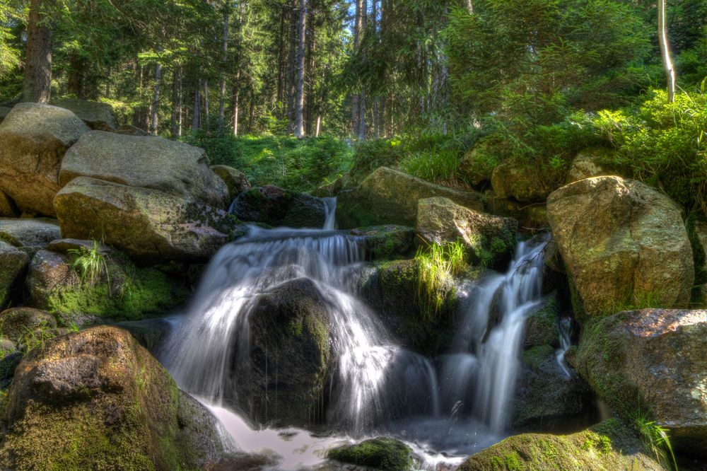 Oberer Bodewasserfall