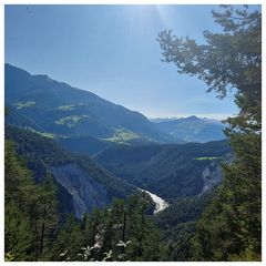 Oberer Teil der Rheinschlucht