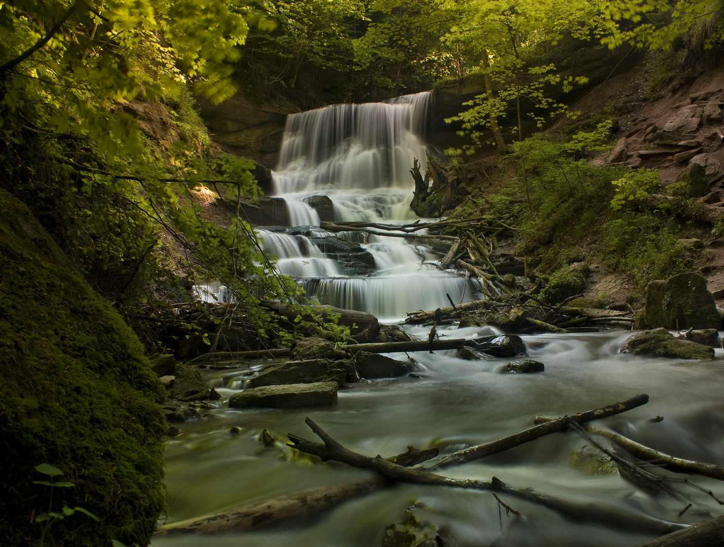 Oberer Wasserfall bei Murrhardt