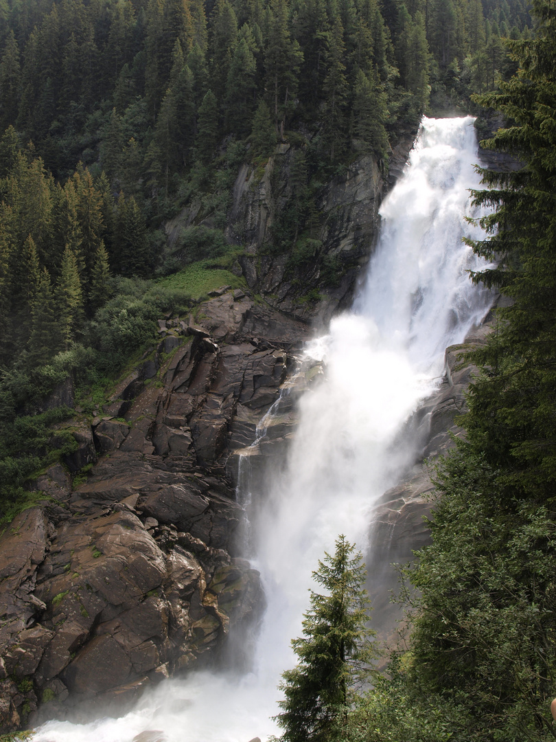 Oberer Wasserfall in Krimml