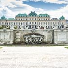 Oberes Belvedere in Wien, Österreich