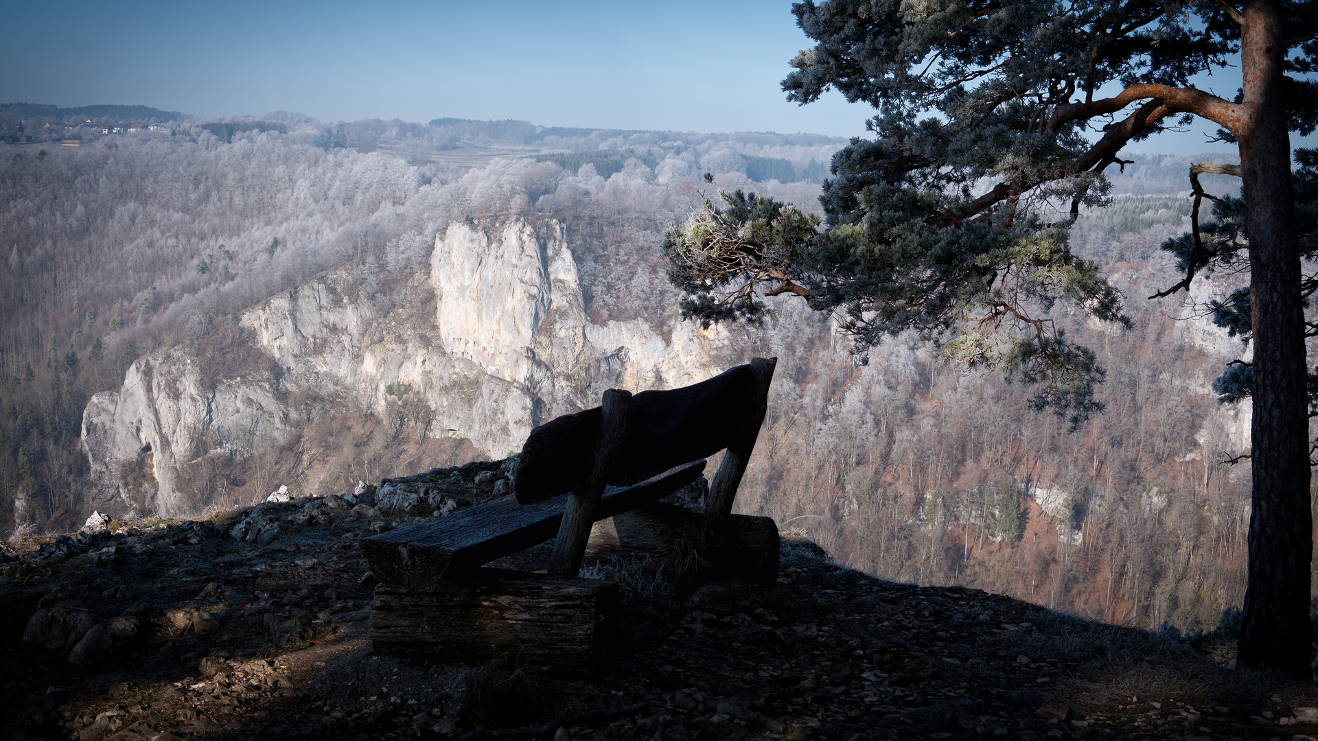 Oberes Donautal - Blick vom Bandfelsen