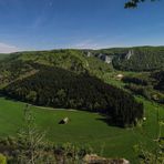 Oberes Donautal im Licht des Vollmondes