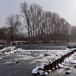 Oberes Neckarwehr in Neckartailfingen