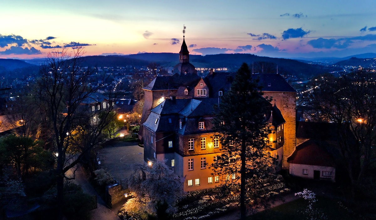 Oberes Schloss Siegen....Vogel(s)perspektive